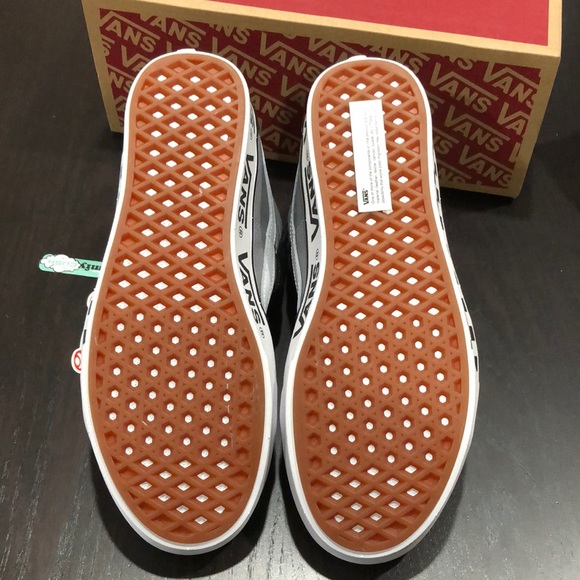 Vans Comfycush Sk8-Hi Tape Mix Black Frost Gray - Picture 3 of 6